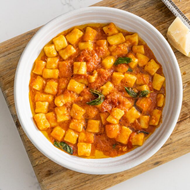 Gnocchi with Tomato Sugo
